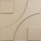 Ekena Millwork 19 5/8in. W x 19 5/8in. H Nestor EnduraWall Decorative 3D Wall Panel Covers 2.67 Sq. Ft. WP20X20NEGBE - alternate 1